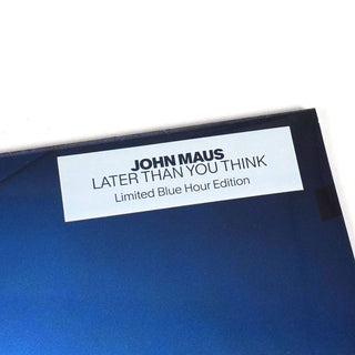 John Maus: Later Than You Think (Indie Exclusive Colored Vinyl) Vinyl LP