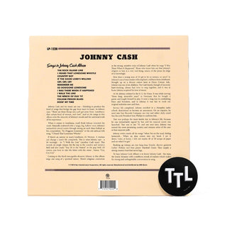 Johnny Cash: With His Hot And Blue Guitar Vinyl LP