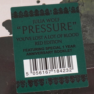 Julia Wolf: Pressure (Red Colored Vinyl) Vinyl LP