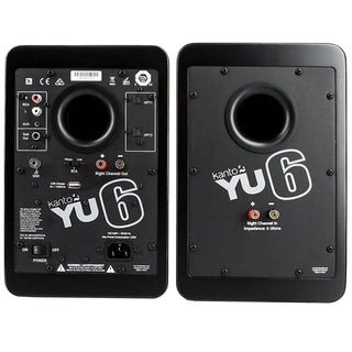 Kanto: YU6 Powered Bookshelf Speakers - Matte Black (YU6MB) - (Open Box Special)