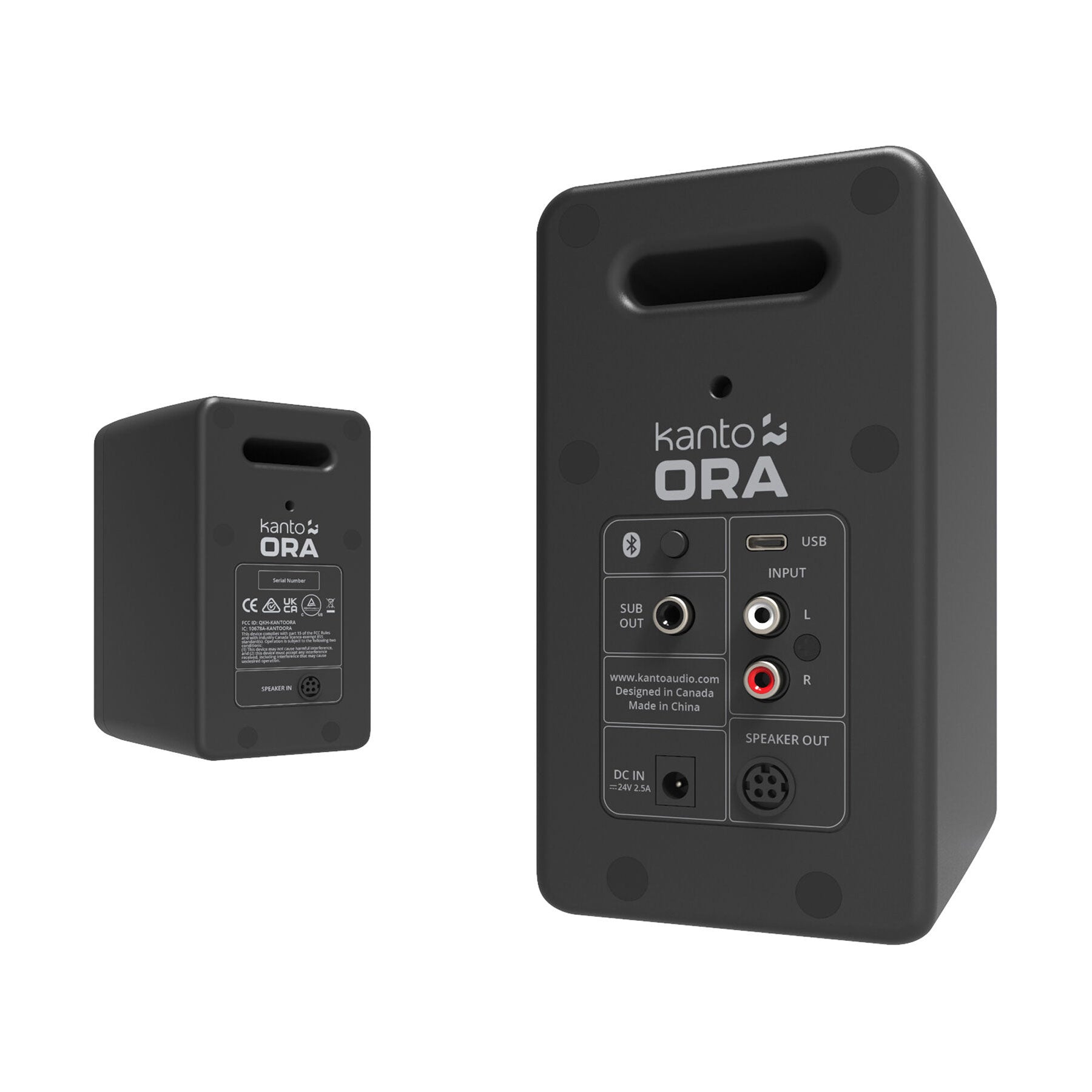 Kanto: ORA Wireless Compact Reference Desktop Speakers — TurntableLab.com
