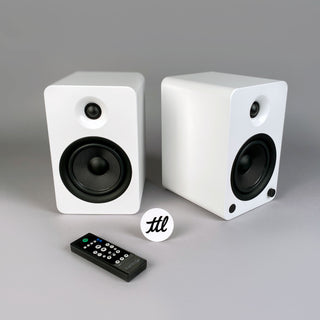 Kanto: YU6 Powered Bookshelf Speakers - Matte White (YU6MW)