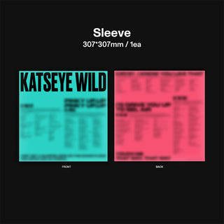 Katseye: Wild (Indie Exclusive Colored Vinyl) Vinyl 2LP