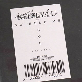 Kelsey Lu: So Help Me God (Indie Exclusive Colored Vinyl) Vinyl LP