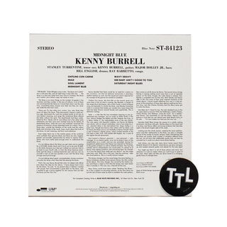 Kenny Burrell: Midnight Blue Vinyl LP