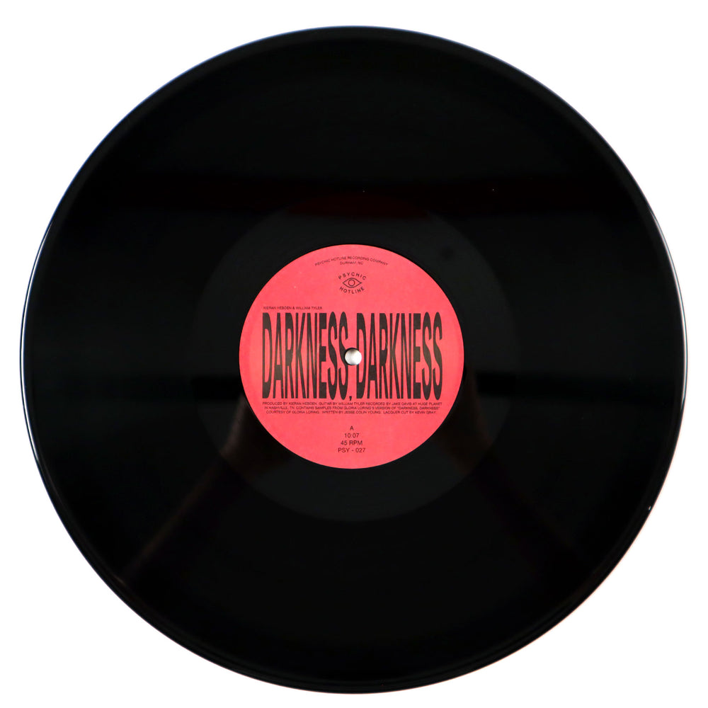 Kieran Hebden & William Tyler: Darkness, Darkness / No Services (Four Tet) Vinyl 12"