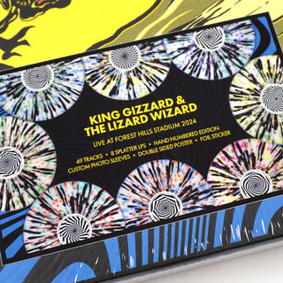 King Gizzard And The Lizard Wizard: Live At Forest Hills Stadium '24 (Colored Vinyl) Vinyl 8LP Boxset