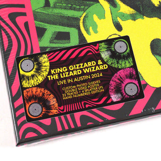 King Gizzard And The Lizard Wizard: Live In Austin '24 (Colored Vinyl) Vinyl 4LP Boxset