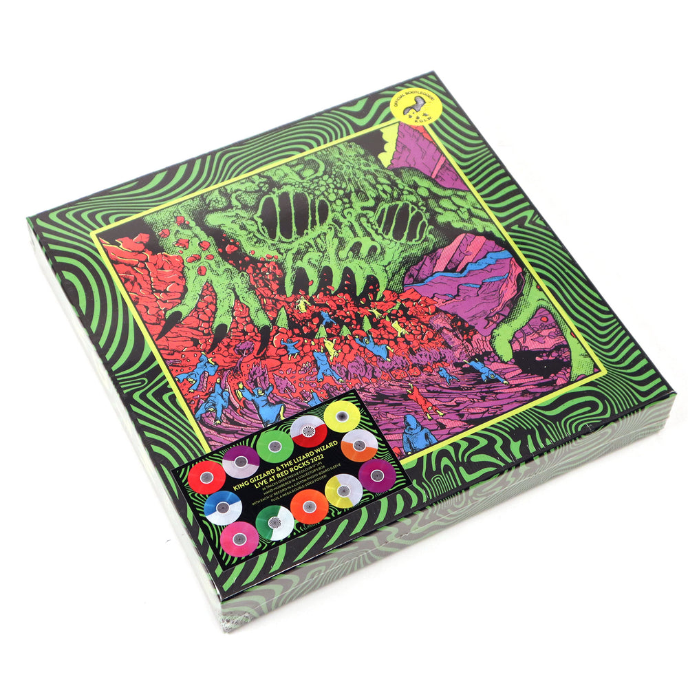 King Gizzard And The Lizard Wizard: Live At Red Rocks '22 (Colored Vinyl) Vinyl 12LP Boxset