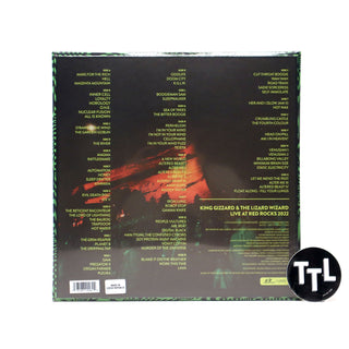 King Gizzard And The Lizard Wizard: Live At Red Rocks '22 (Colored Vinyl) Vinyl 12LP Boxset