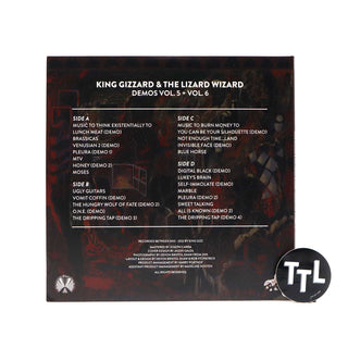 King Gizzard And The Lizard Wizard: Demos Vol.5 & 6 (Colored Vinyl) Vinyl 2LP