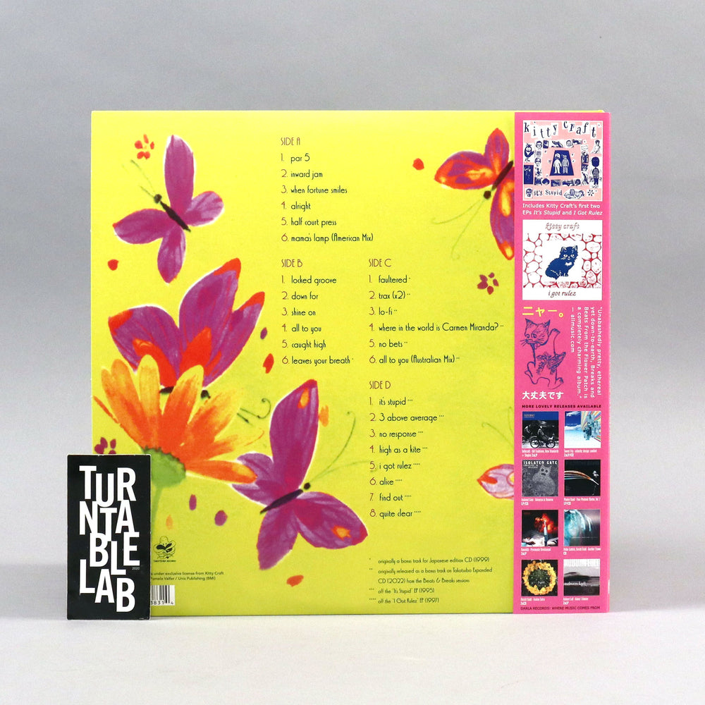 Kitty Craft: Beats and Breaks From The Flower Patch (Colored Vinyl) Vinyl 2LP - Turntable Lab Exclusive