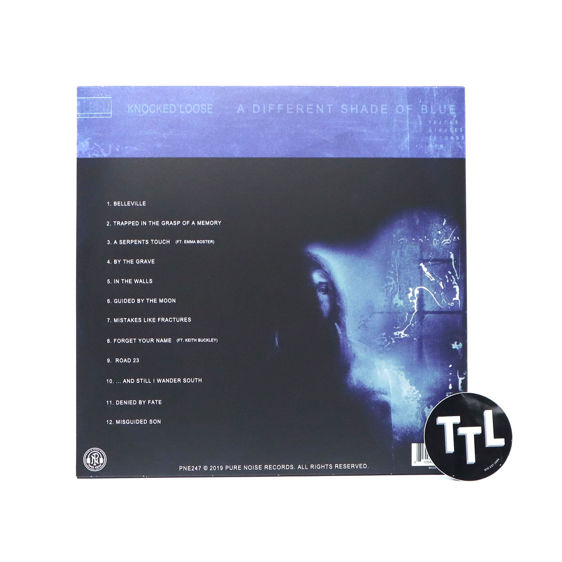 Knocked Loose Different Shade Of Blue (Colored Vinyl) Vinyl LP