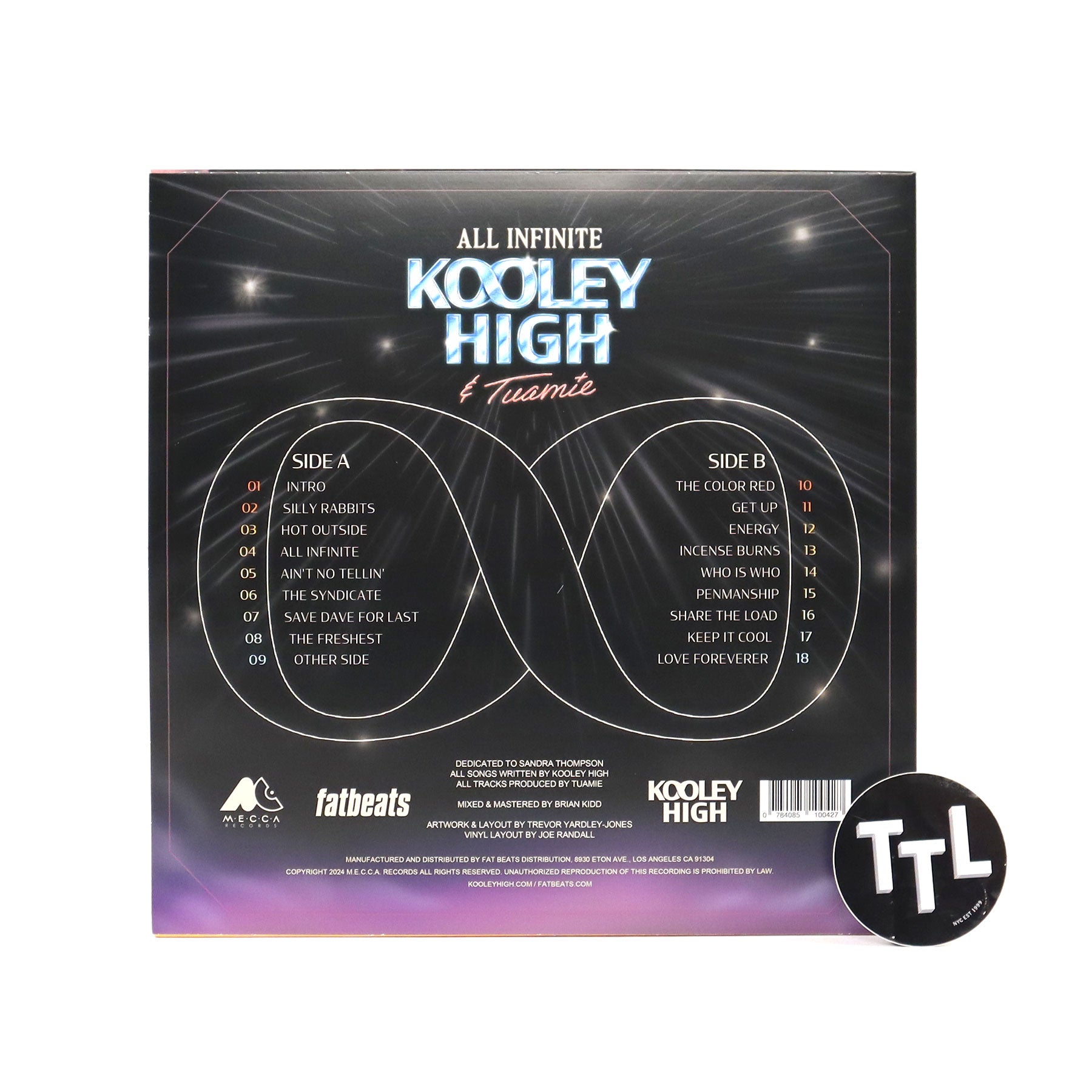 Kooley High & Tuamie: All Infinite (Colored Vinyl) Vinyl LP ...