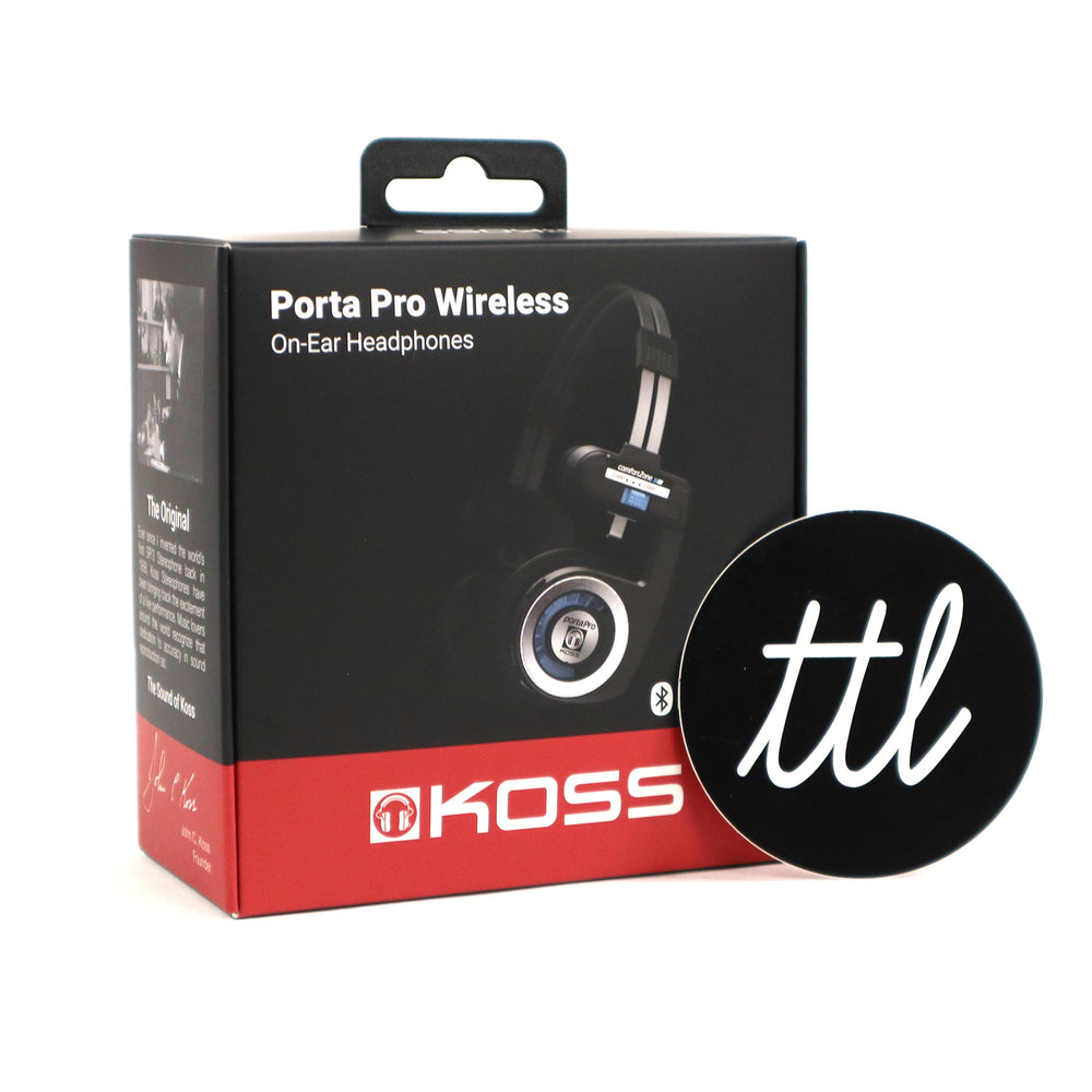 Koss: Porta Pro Wireless 2.0 Bluetooth Headphones — TurntableLab.com Koss: Porta Pro Wireless 2.0 Bluetooth Headphones — TurntableLab.com
