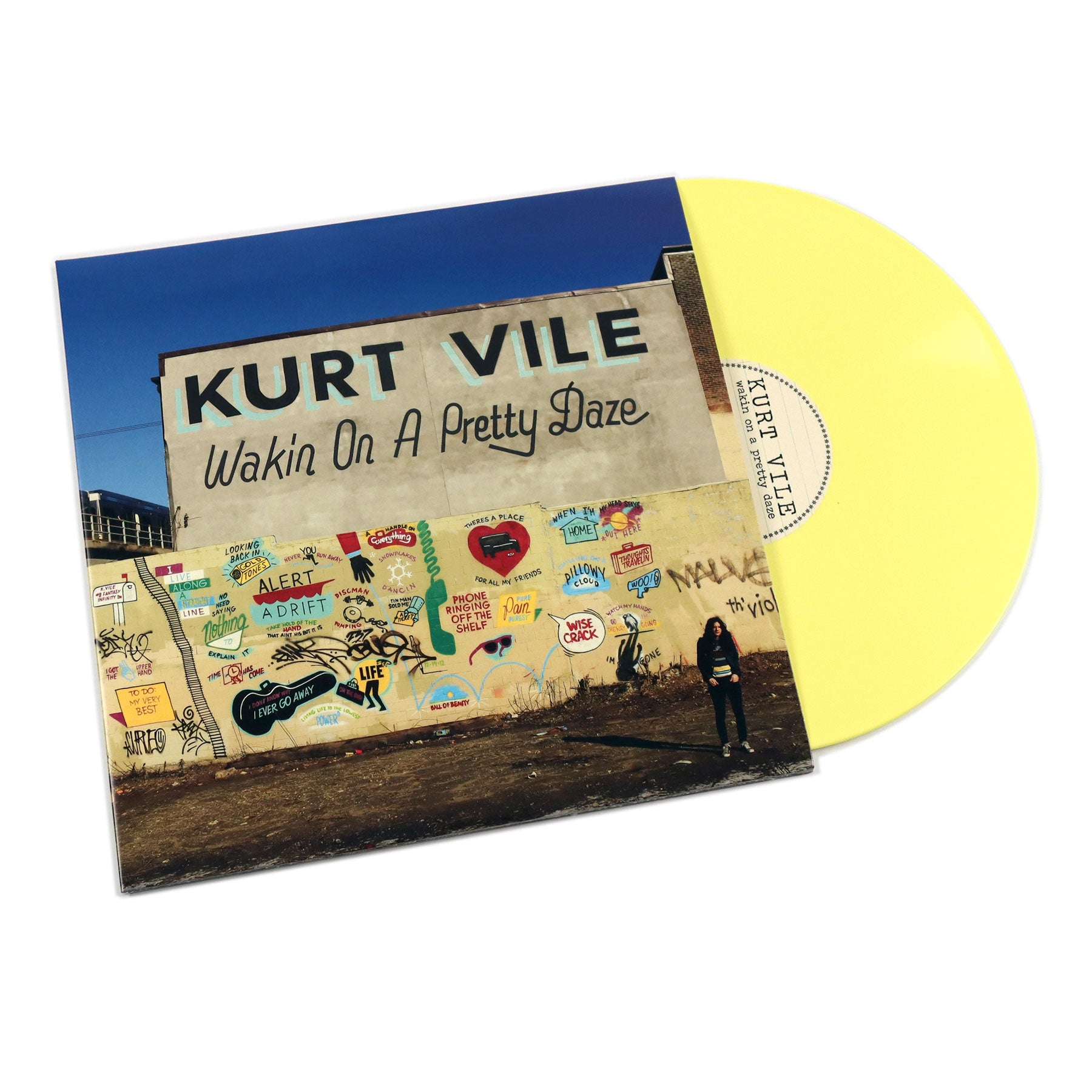 Pretty Daize Kurt Vile: Wakin On A Pretty Daze (Yellow Colored Vinyl) Vinyl 2LP ...