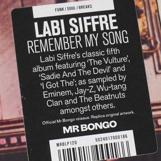 Labi Siffre: Remember My Song Vinyl LP