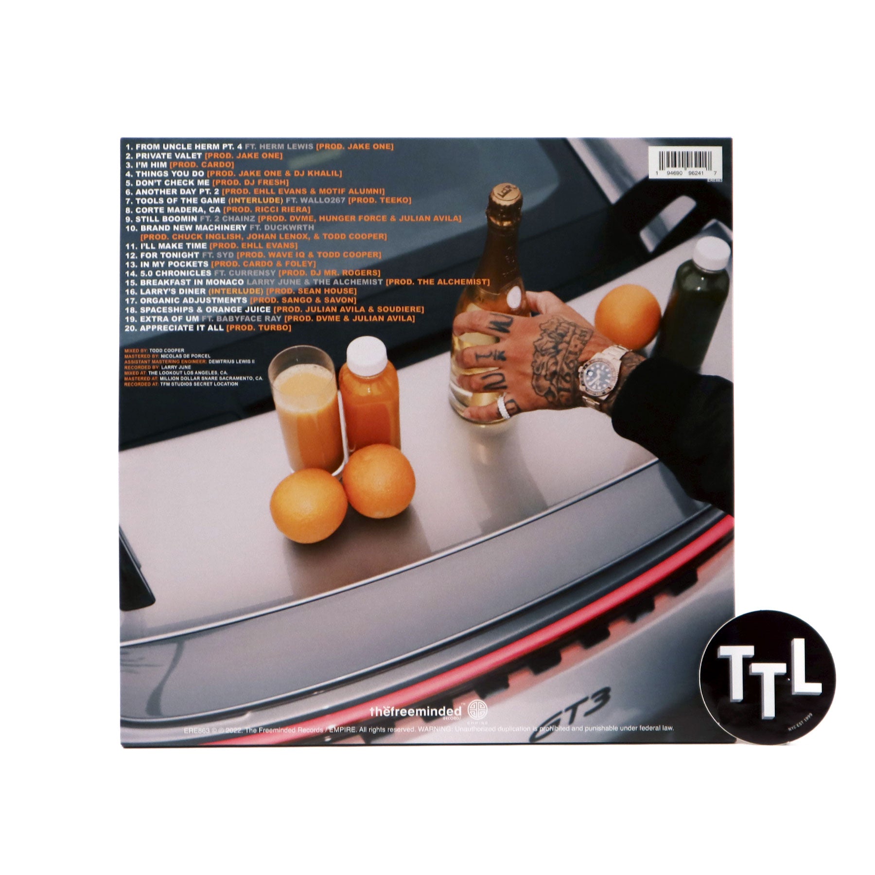 Larry June: Spaceships On The Blade (Colored Vinyl) Vinyl