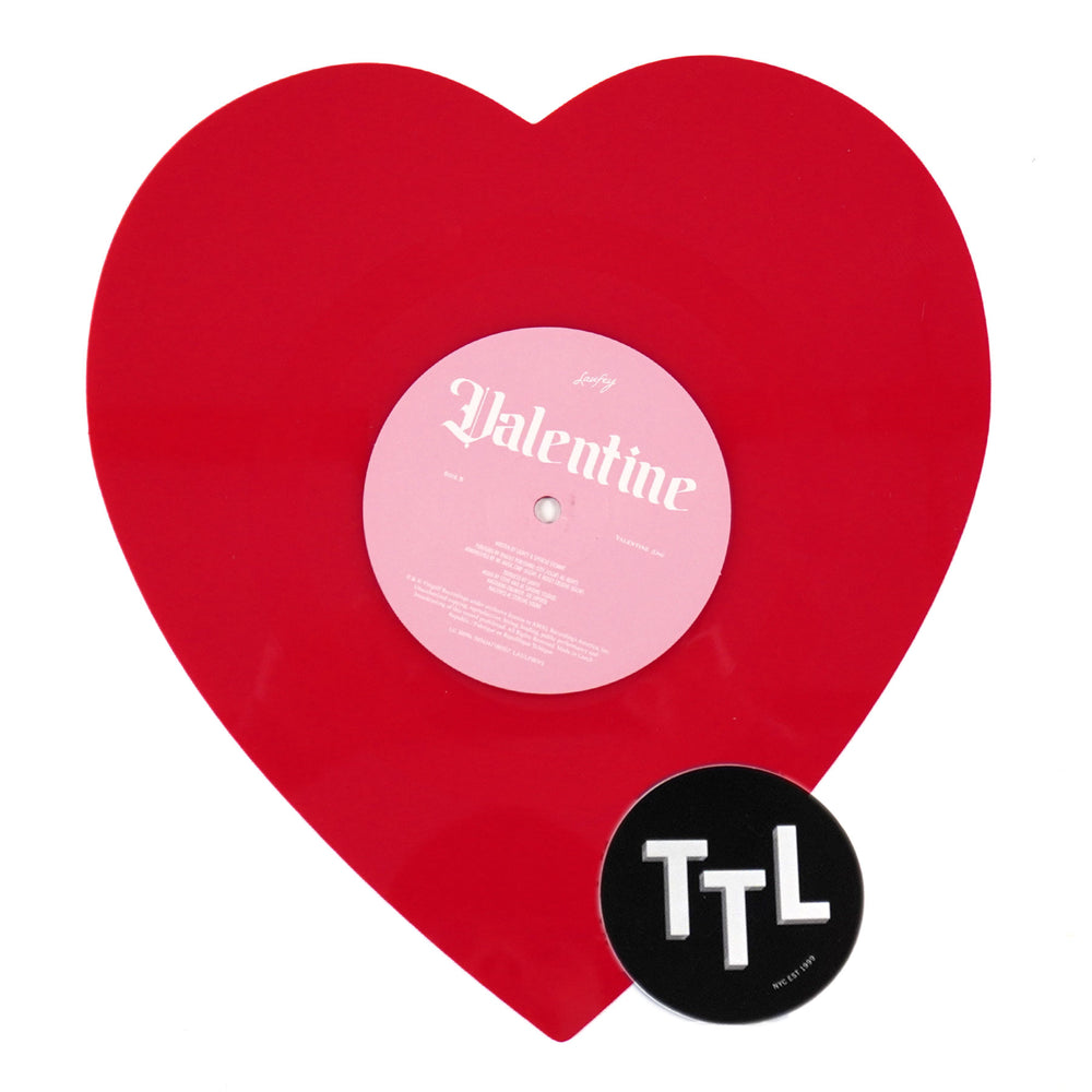 Laufey: Valentine (Indie Exclusive Heart Shaped Colored Vinyl) Vinyl 7 ...