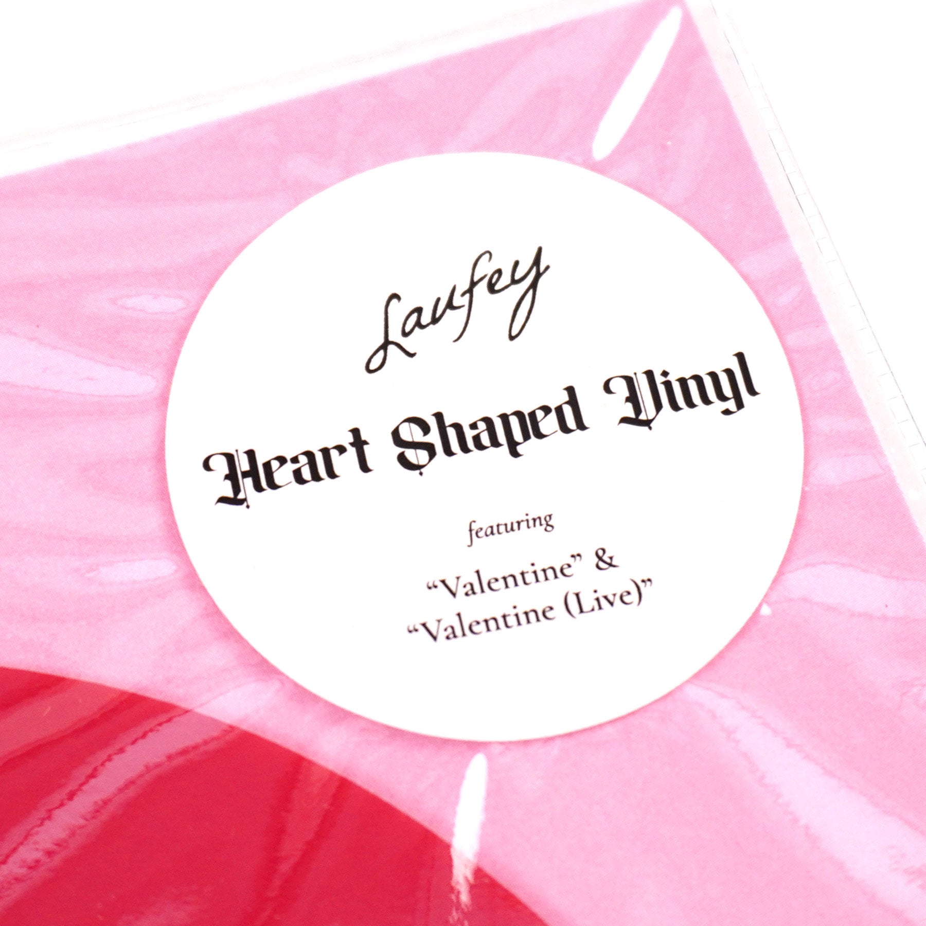 Laufey Valentine ハート型7インチ 新品 レイヴェイ Laufey Valentine