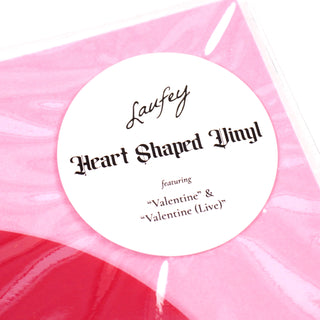 Laufey: Valentine (Indie Exclusive Heart Shaped Colored Vinyl) Vinyl 7"