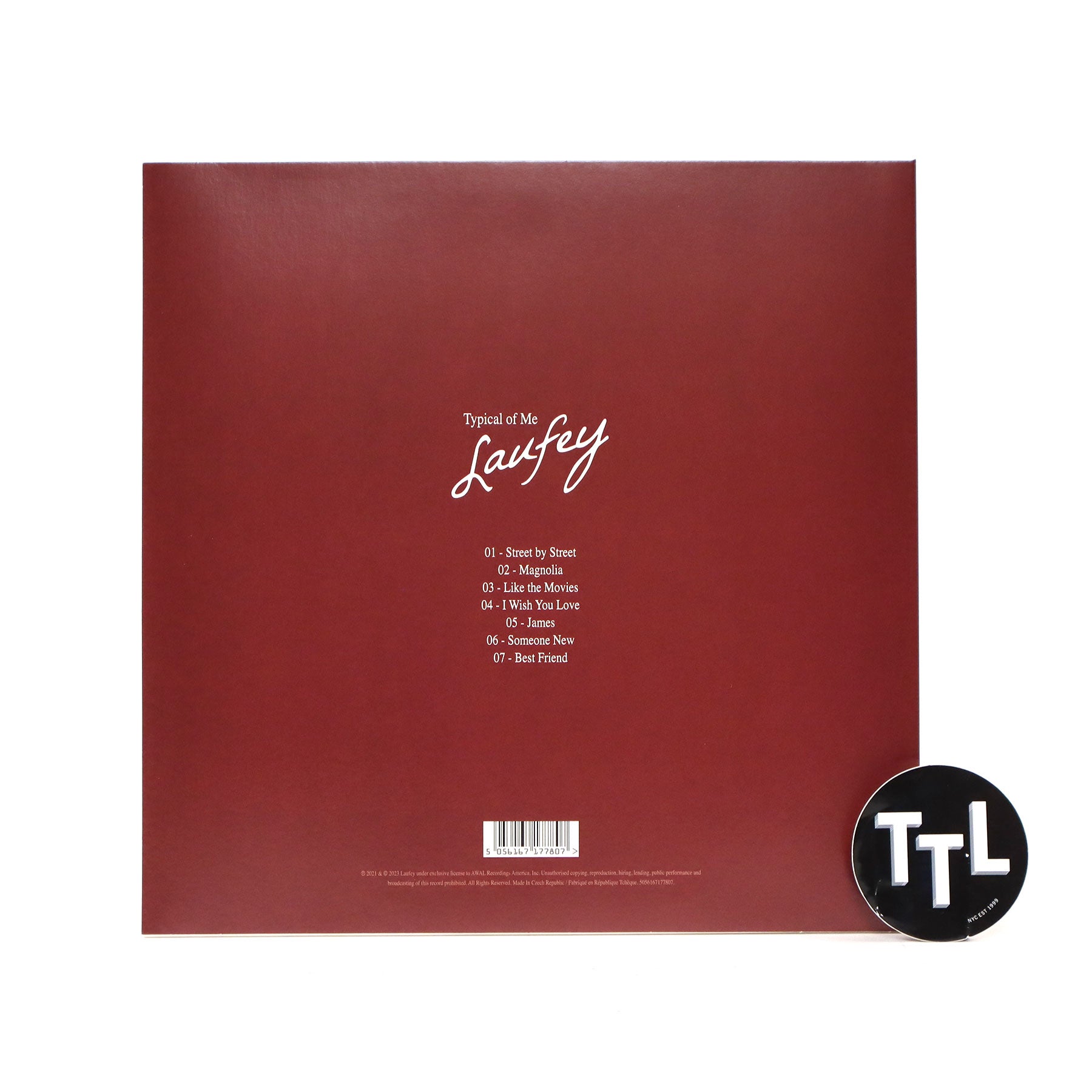 Laufey: Typical Of Me (Colored Vinyl) Vinyl LP – TurntableLab.com