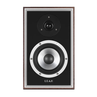 Leak: Sandwich 100 Bookshelf Speakers - Walnut / Pair