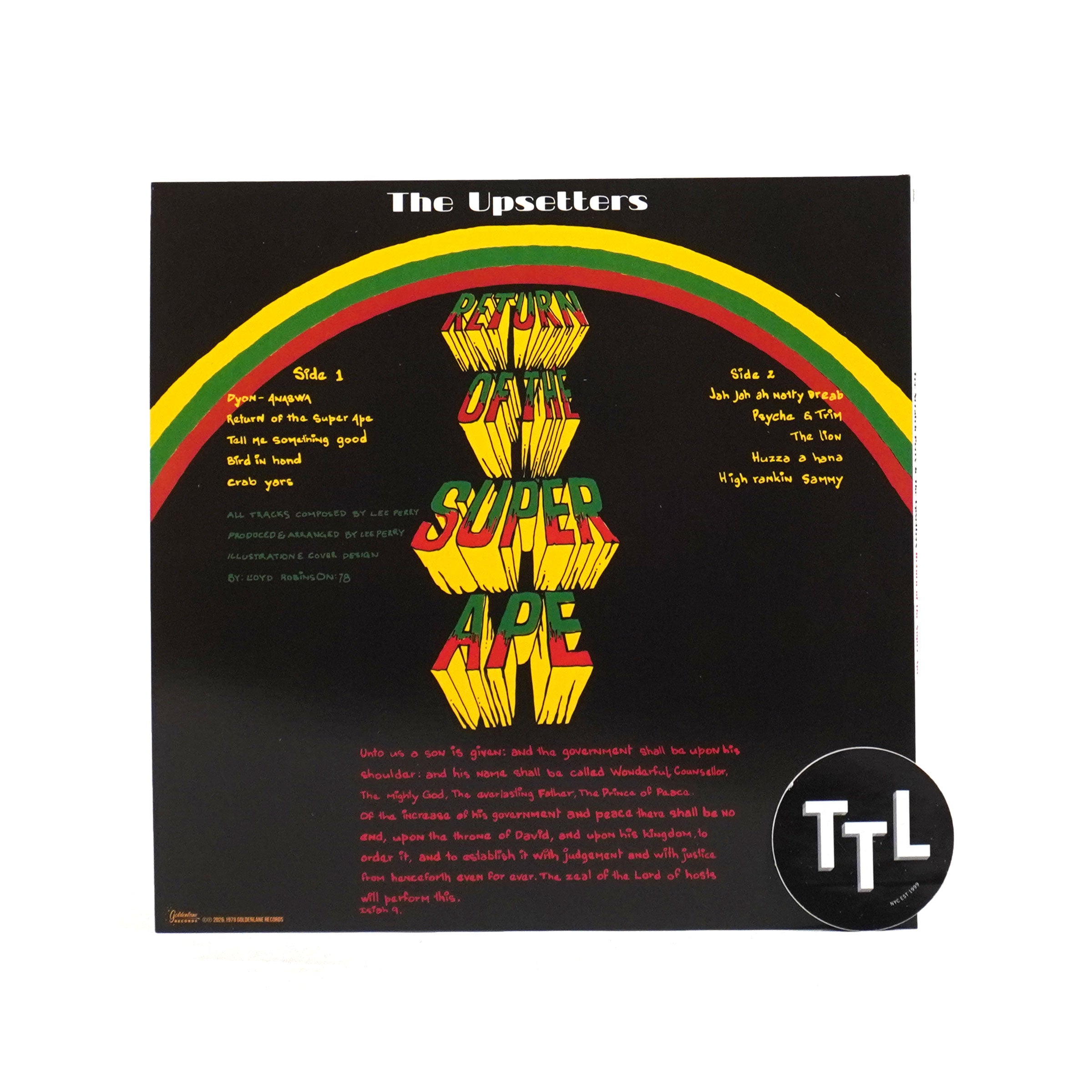 Lee Scratch Perry & The Upsetters: Return Of The Super Ape