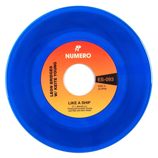 Leon Bridges & Pastor T. L. Barrett: Like A Ship (Colored Vinyl) Vinyl 7"
