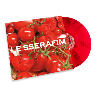 LE SSERAFIM: SPAGHETTI (Indie Exclusive Red Colored Vinyl) Vinyl 12"