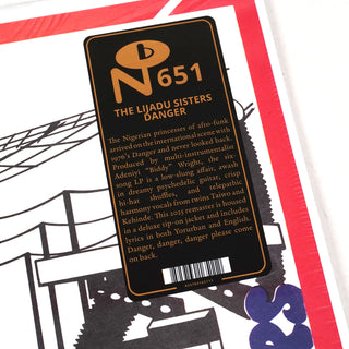 The Lijadu Sisters: Danger Vinyl LP 