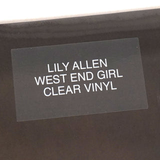 Lily Allen: West End Girl (Indie Exclusive Colored Vinyl) Vinyl LP