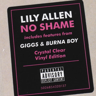Lily Allen: No Shame (Colored Vinyl) Vinyl LP