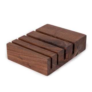 Line Phono: Wood Block Record Holder