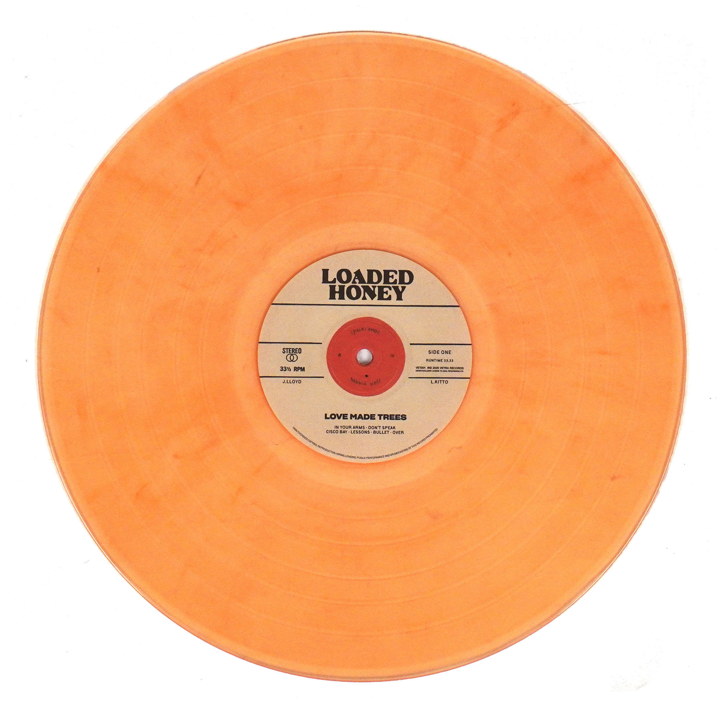 Loaded Honey: Love Made Trees (Colored Vinyl) (Jungle) Vinyl LP