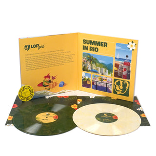 Lofi Girl: Summer in Rio (Colored Vinyl) Vinyl 2LP