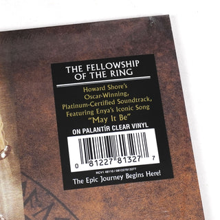 The Lord Of The Rings: Fellowship Of The Ring Soundtrack (Indie Exclusive Colored Vinyl) Vinyl 2LP 
