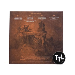 The Lord Of The Rings: Fellowship Of The Ring Soundtrack Vinyl 2LP