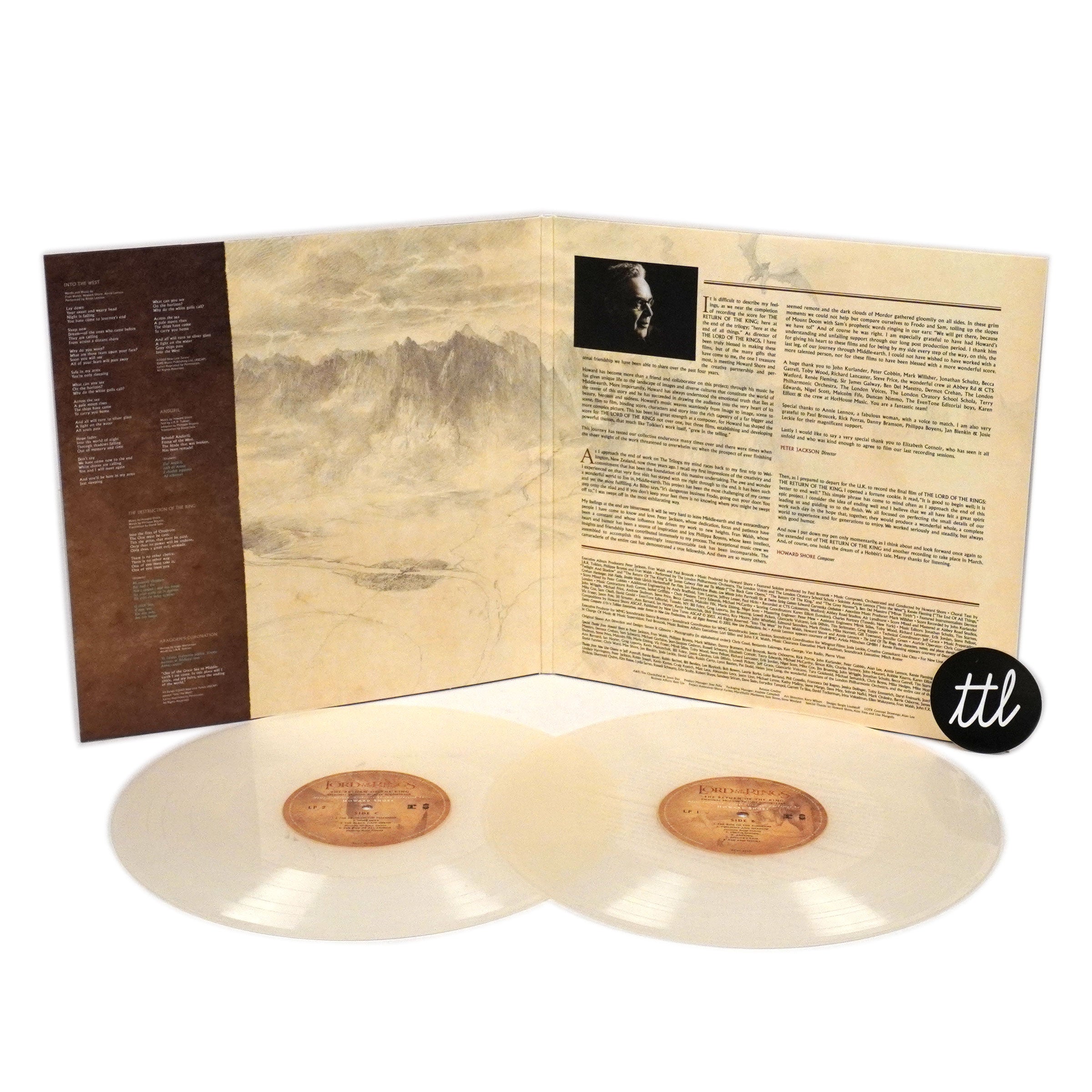 The Lord Of The Rings: The Return Of The King Soundtrack (Indie 