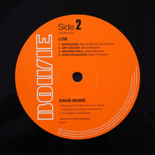 David Bowie: Low (180g) Vinyl LP