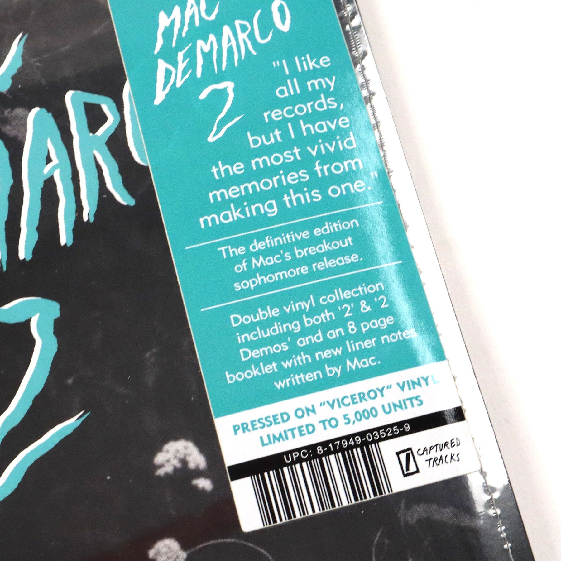 Mac Demarco: 2 - 10th Anniversary Edition (Colored Vinyl) Vinyl