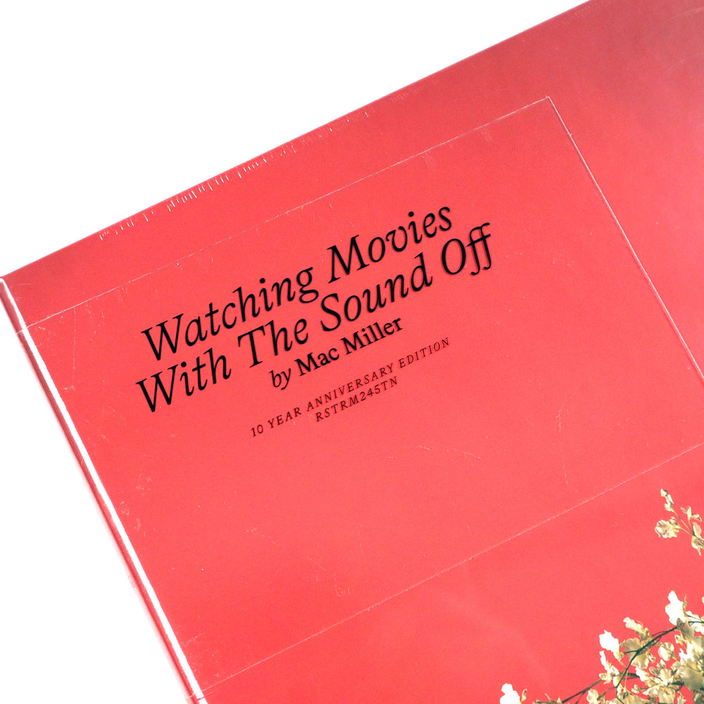 Mac Miller: Watching Movies With The Sound Off - 10th Anniversary Edition (180g, Red Colored Vinyl) Vinyl 2LP