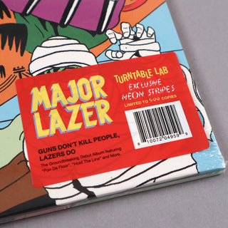 Major Lazer: Guns Don't Kill People... Lazers Do (Colored Vinyl) Vinyl 2LP - Turntable Lab Exclusive 