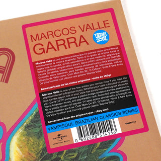 Marcos Valle: Garra Vinyl LP