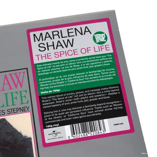 Marlena Shaw: The Spice Of Life (180g) Vinyl LP