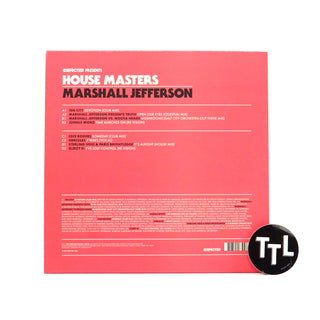 Marshall Jefferson: Defected Presents House Masters Vinyl 2LP
