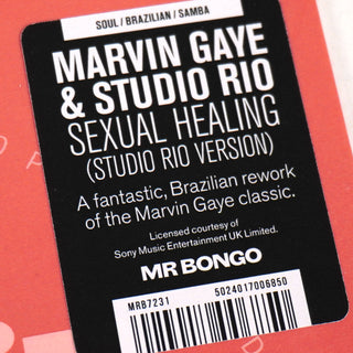 Marvin Gaye: Sexual Healing (Studio Rio Version) Vinyl 7" 