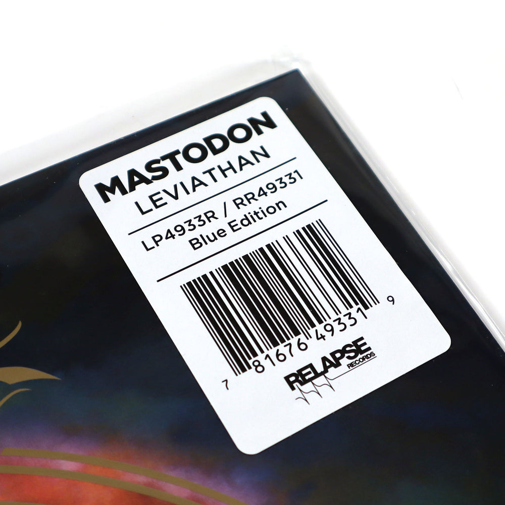 Mastodon: Leviathan (Blue Colored Vinyl) Vinyl LP
