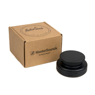 MasterSounds: Turntable Weight Record Stabilizer - Turntable Lab - Black/Shadow