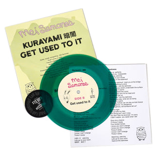 Mei Semones: Kurayami / Get Used To It (Colored Vinyl) Vinyl 7"